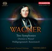 Album artwork for Wagner: Two Symphonies / Jarvi