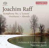 Album artwork for Raff: Symphony #5 ' Lenore', Overtures / Jarvi