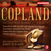 Album artwork for Copland: Orchestral Works, Vol. 1 - Ballets