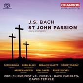 Album artwork for Bach: St. John Passion, (Sung in English)