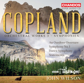Album artwork for Copland: Orchestral Works, Vol. 3 – Symphonies