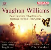Album artwork for Vaughan Williams: Piano Concerto, Oboe Concerto, S
