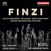 Album artwork for Finzi: Cello Concerto, Eclogue, New Year Music and