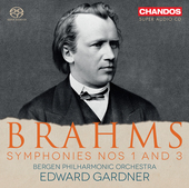 Album artwork for Brahms: Symphonies Nos. 1 & 3