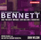 Album artwork for Bennett: Orchestral Works, Vol. 4