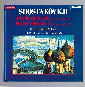 Album artwork for SHOSTAKOVICH: PIANO QUINTET, OP.57; PIANO TRIO, OP