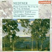 Album artwork for Medtner: Piano Concertos 2 & 3 / Jarvi