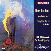 Album artwork for Dutilleux: Symphonies Nos 1 & 2 (Tortelier)