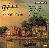 Album artwork for Holst: St. Paul's Suite (Hickox)