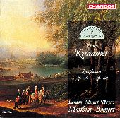 Album artwork for Krommer: SYmphonies Op. 40 - 102 (Bambert)