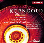 Album artwork for Korngold: Concertos