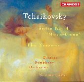 Album artwork for Tchaikovsky: Suite No. 4, The Seasons (Jarvi)