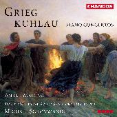Album artwork for Greig & Kuhlau: PIANO CONCERTOS