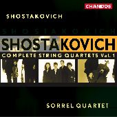 Album artwork for Shostakovich: Complete String Quartets, Vol. 1