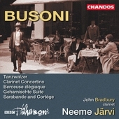 Album artwork for Busoni: Orchestral Works (Jarvi)