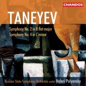 Album artwork for Tanayev: SYMPHONIES NOS. 2 & 4