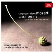 Album artwork for Mozart: Divertimenti for Strings and Two Horns