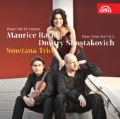 Album artwork for Smetana Trio plays Ravel & Shostakovich