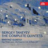 Album artwork for Taneyev: Complete Quintets