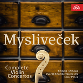 Album artwork for Myslivecek: Complete Violin Concertos