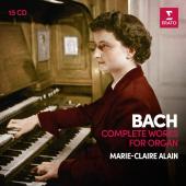 Album artwork for Bach: Complete Works for Organ (Marie Claire Alain
