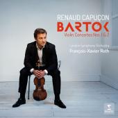Album artwork for Bartok: Violin Concertos 1 & 2 / Capucon