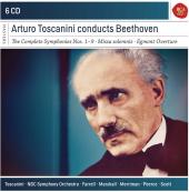 Album artwork for Toscanini conducts Beethoven (6-CD set)