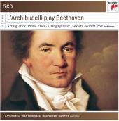 Album artwork for L'Archibudelli play Beethoven Chamber Works 5-CD