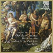 Album artwork for Bach: Secular Cantatas / jacobs