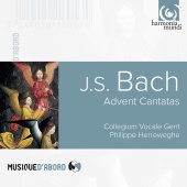 Album artwork for BACH. Advent Cantatas. Collegium Vocale Gent/Herre