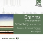 Album artwork for Brahms: Symphony No.4. DSO Berlin/Nagano