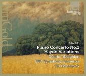 Album artwork for Brahms: Piano Concerto #1 / Tiberghien
