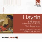 Album artwork for HAYDN. Violin Concerto. Freiburger Barockorchester