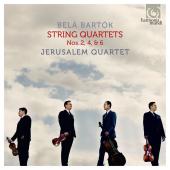 Album artwork for Bartok: String Quartets 2, 4, & 6 / Jerusalem Quar
