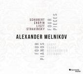 Album artwork for Four Pieces - Four Pianos / Melnikov