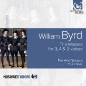 Album artwork for BYRD. Masses for 3, 4 & 5 voices. Pro Arte Singers