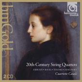 Album artwork for 20th Century String Quartets. Cuarteto Casals