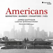 Album artwork for Americans - Works by Bernstein, Barber, Ives, Craw