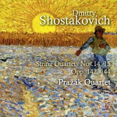 Album artwork for SHOSTAKOVICH. String Quartets Nos.14 & 15. Prazak
