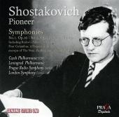 Album artwork for Shostakovich - The Pioneer - Symphonies 1, 2, 3 et