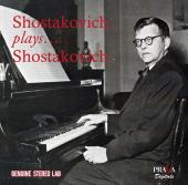 Album artwork for Shostakovich plays Shostakovich