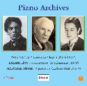 Album artwork for PIANO ARCHIVES