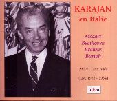 Album artwork for HERBERT VON KARAJAN EN ITALIE