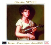 Album artwork for Brahms: Violin Concerto Op.77 / Neveu