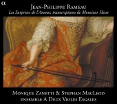 Album artwork for Rameau: Les Surprises de l'Amour, transcriptions