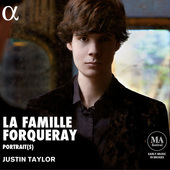 Album artwork for La famille Forqueray / Justin Taylor