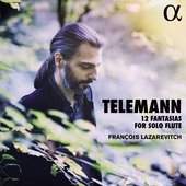 Album artwork for Telemann: 12 Fantasias for Solo Flute