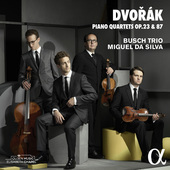 Album artwork for Dvorák: Piano Quartets Nos. 1 & 2