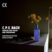 Album artwork for C.P.E. Bach: Violin Sonatas / Beyer, Stern