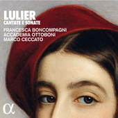 Album artwork for Lulier: Cantate e sonate